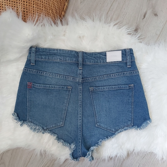 BDG Super High Rise Dolphin Denim Shorts - Picture 2 of 8